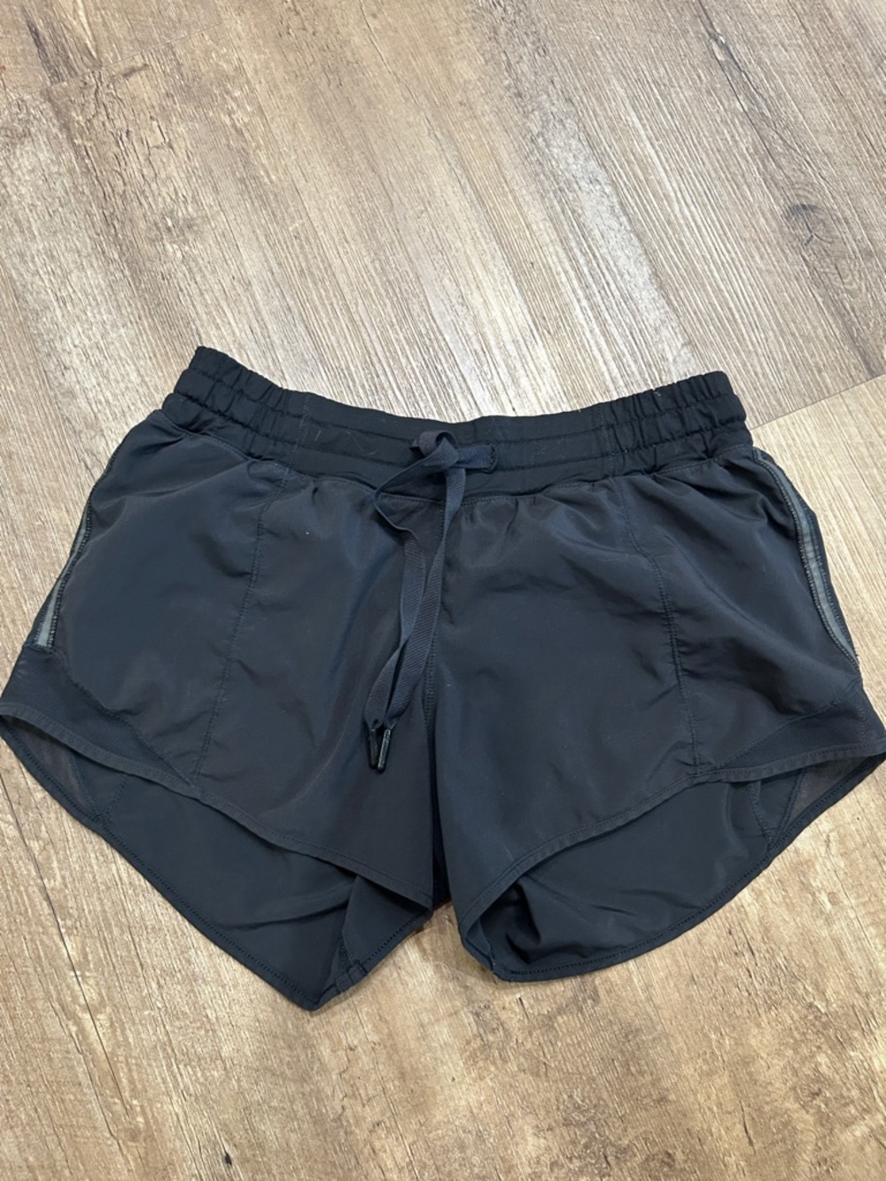 lululemon athletica Black Layered Running Shorts